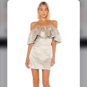 NWT LPA x Revolve Stella Dress in Dusty Gold